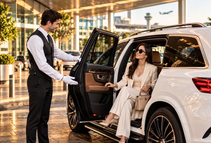 Golden-Hour-Luxury-Arrival